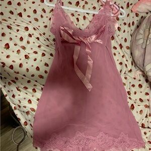Victoria's Secret Pink vintage lingerie dress